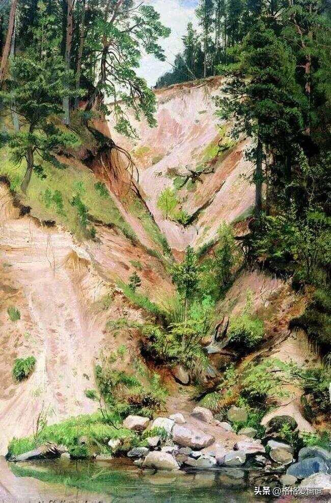 世界顶级油画山水风景画