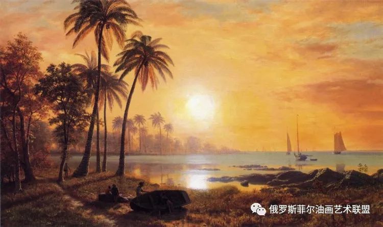 世界名画与美国风景油画，艺术之美与多元文化交融