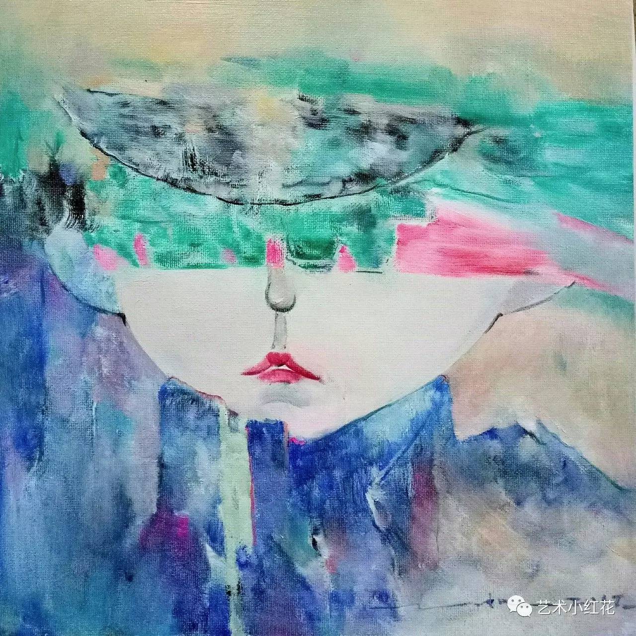 小油画作品简单图片