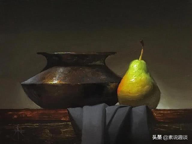 冷军油画作品欣赏，不可思议的艺术世界