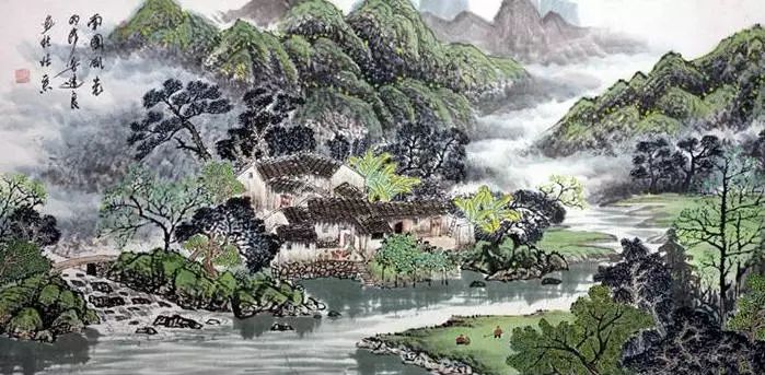 山水画，500张图片的视觉盛宴