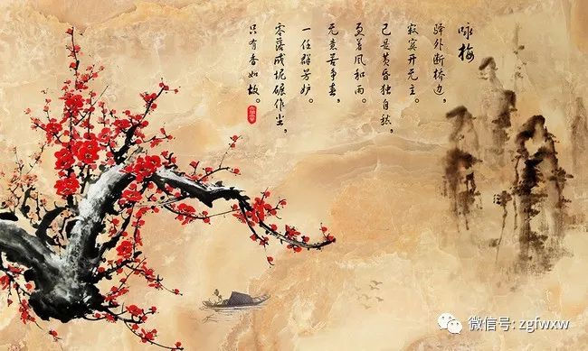 墨香绕指，国画梅花，一枝独秀映寒冬