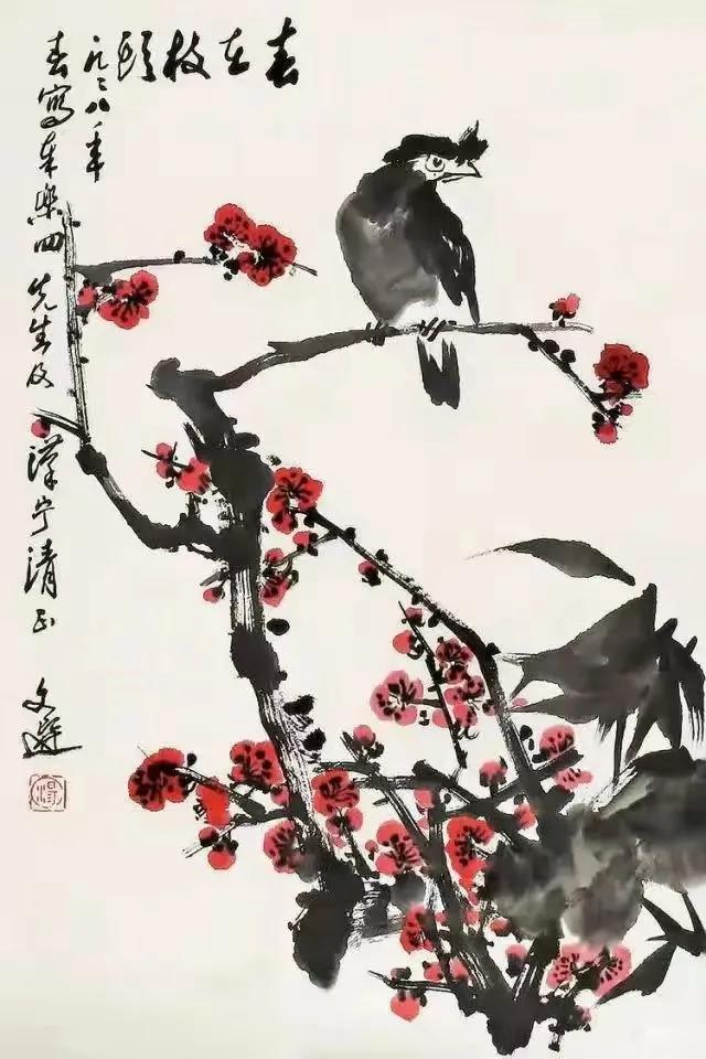 齐白石十大名画图片，国画大师的笔墨世界