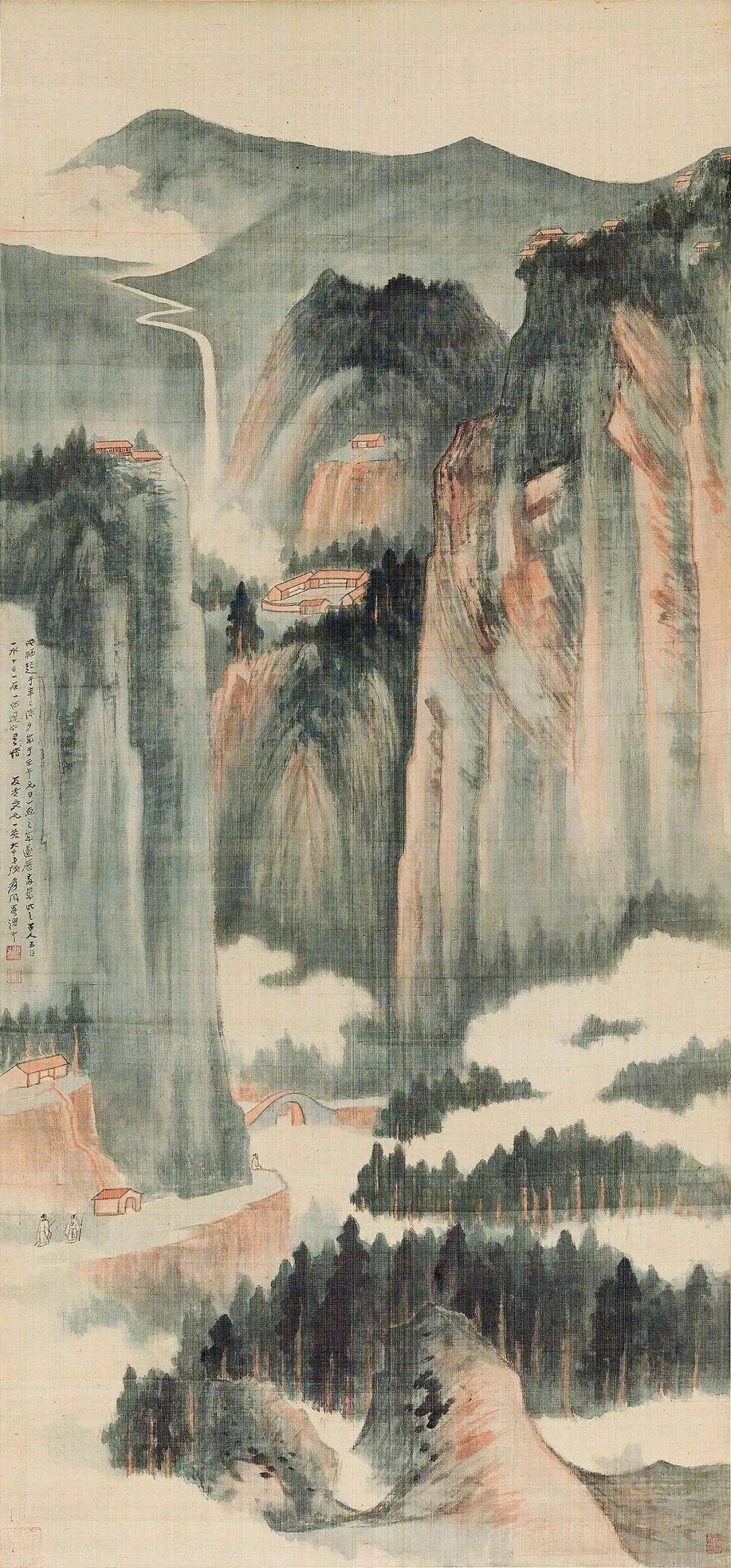 笔墨丹青绘江山——张大千山水画作品欣赏