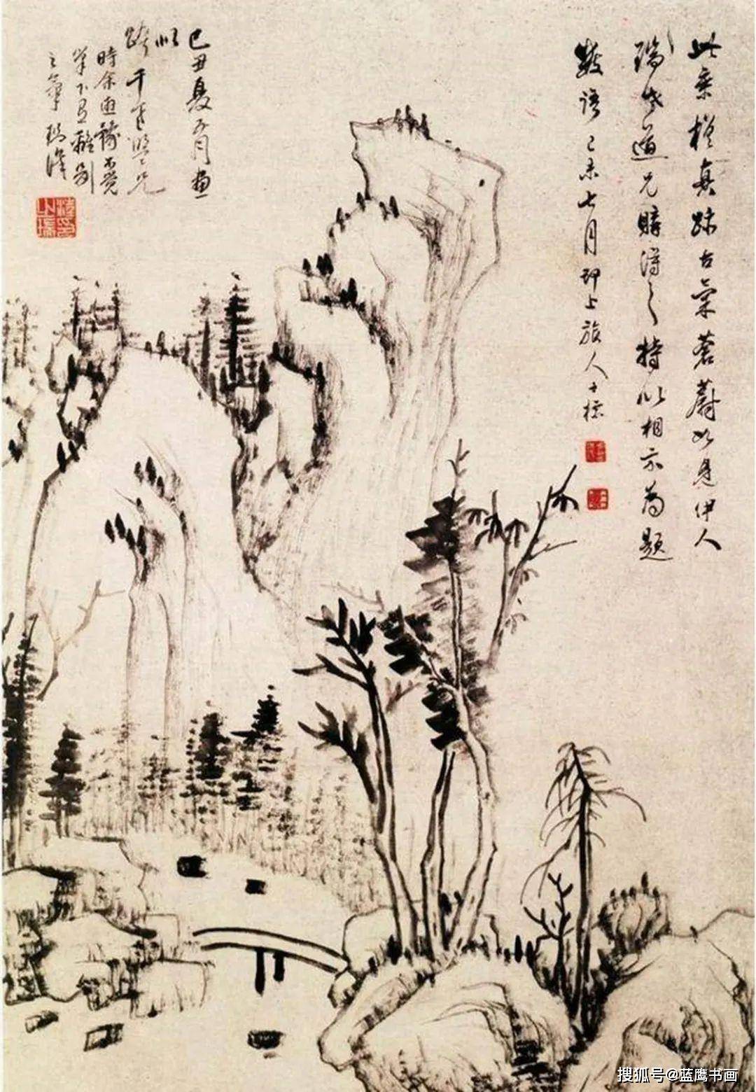 探索中国国画山水画的意境之美