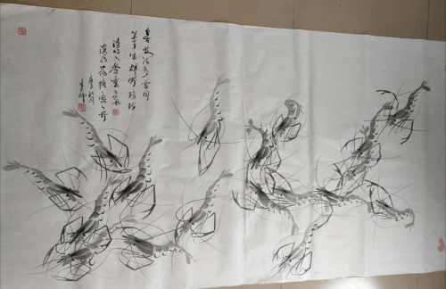 齐白石，画虾最出名的艺术大师