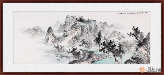 国画山水画教程，探索自然之美，笔墨传情