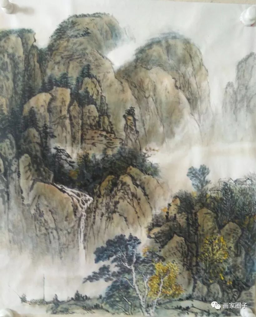 探秘中国山水画之巅，顶尖山水画作品欣赏