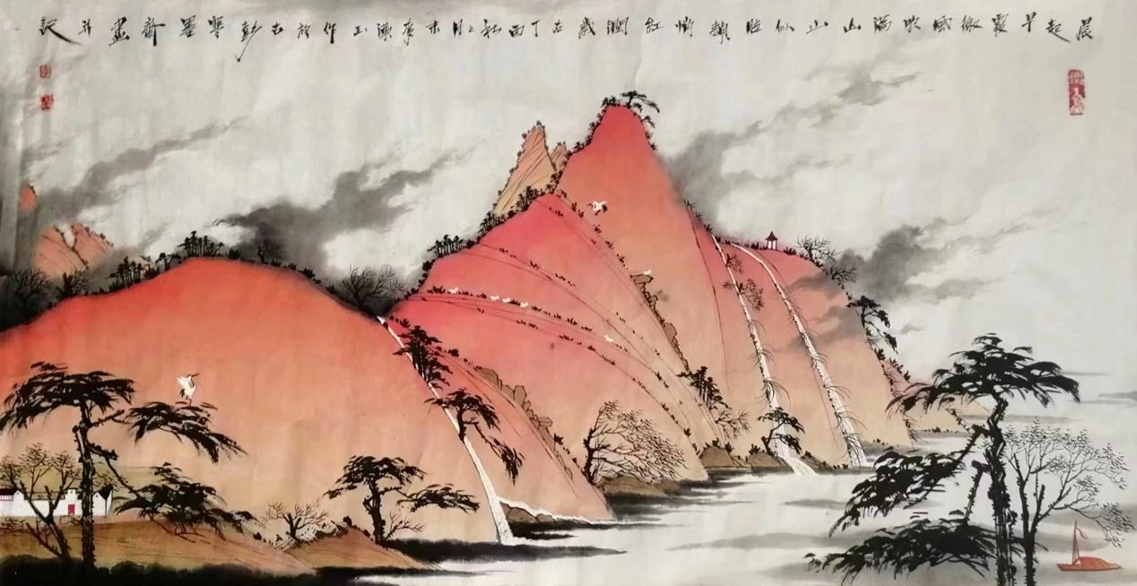 全国美展国画，传统与现代的交融，艺术与生活的对话