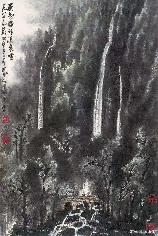 墨韵丹青，李可染山水画作品的艺术魅力与精神内涵