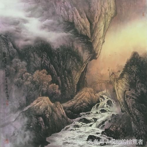 水墨韵味，探寻中国水墨画山水画的独特魅力