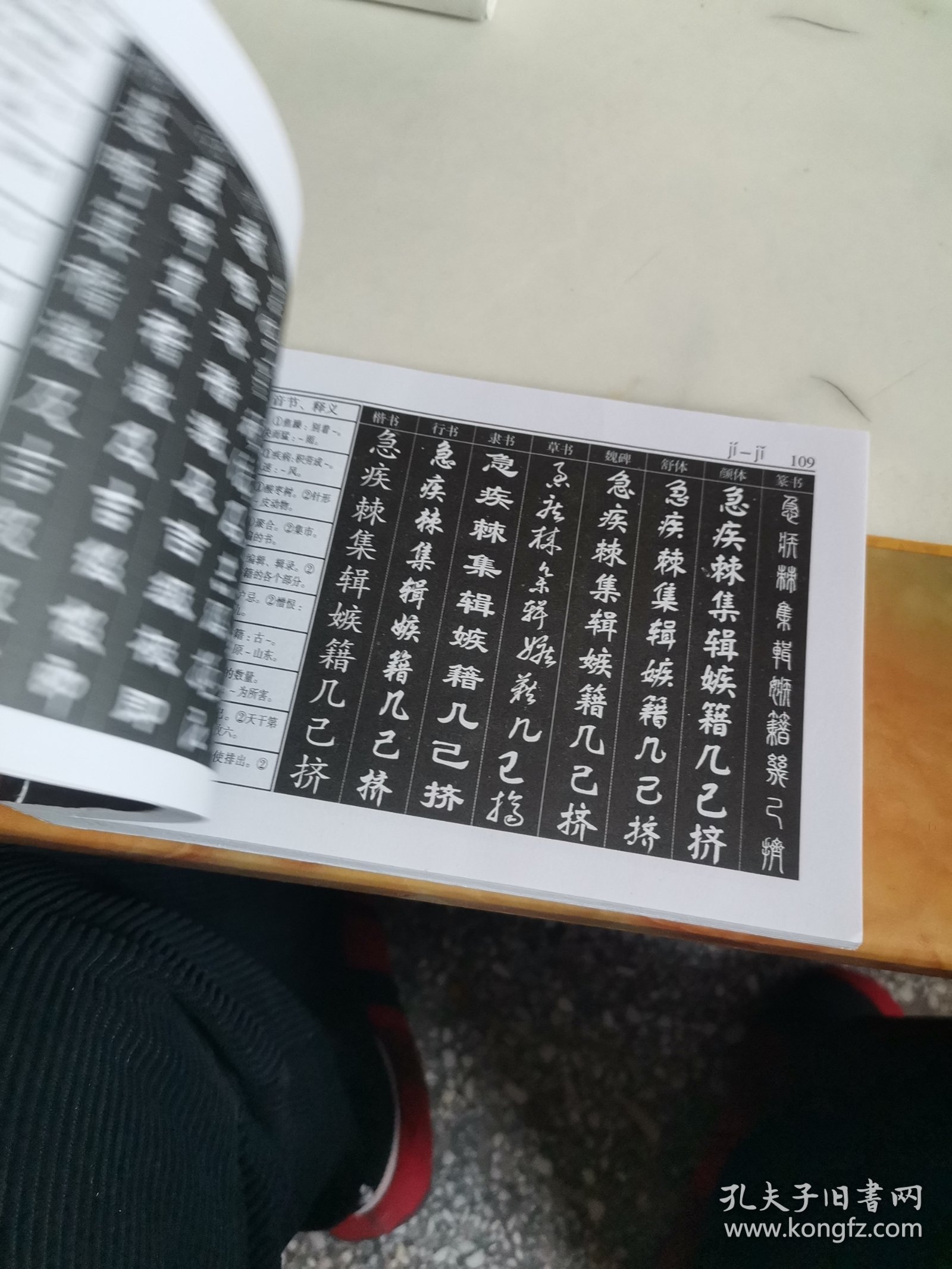 九体书法实用字典，传统与现代的完美融合