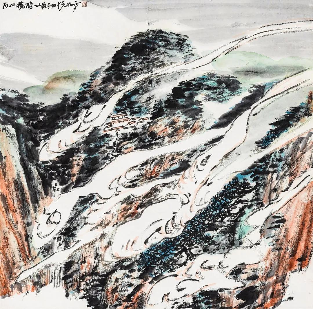 吴悦石书画市场价值探析，每平尺价格的背后