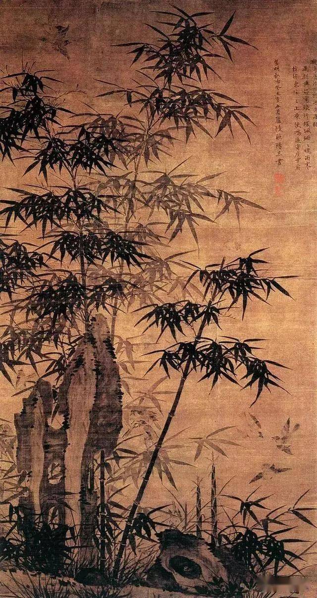 竹影清风，竹子国画之美