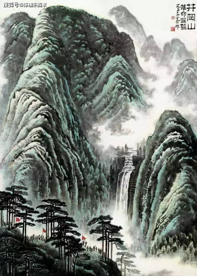 初学国画山水，探索自然之美与艺术之韵