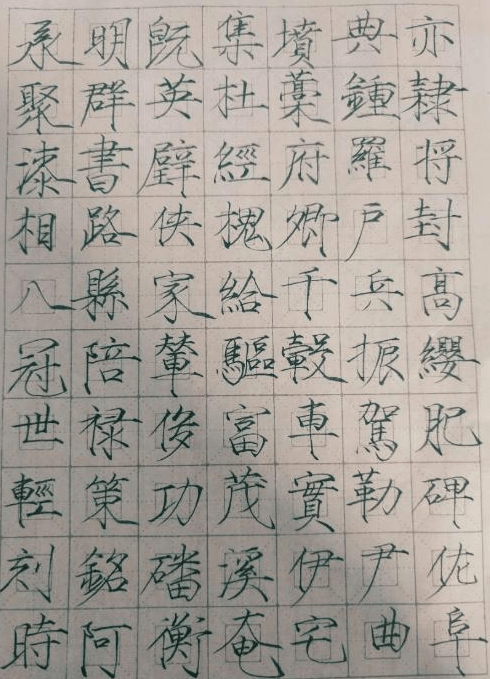 楷书作品大全，一笔一划，尽显千年风骨