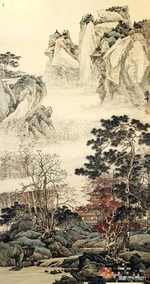 极品国画山水，50幅传世之作的魅力与意境