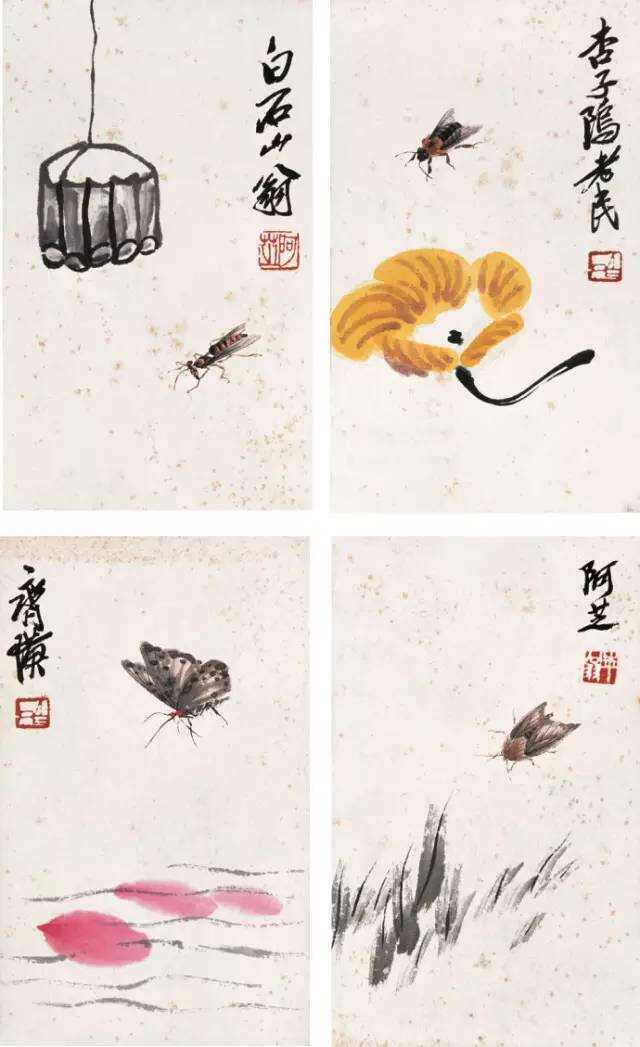 齐白石精品画册，笔墨丹青，尽显大师风范