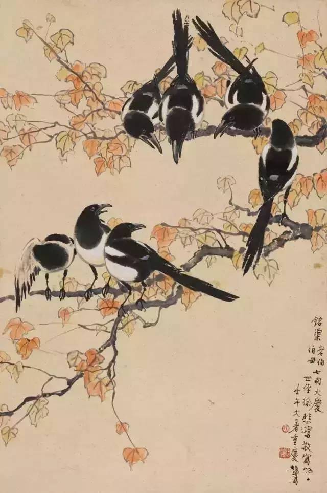 赏心悦目，花鸟画作品的艺术魅力与赏析