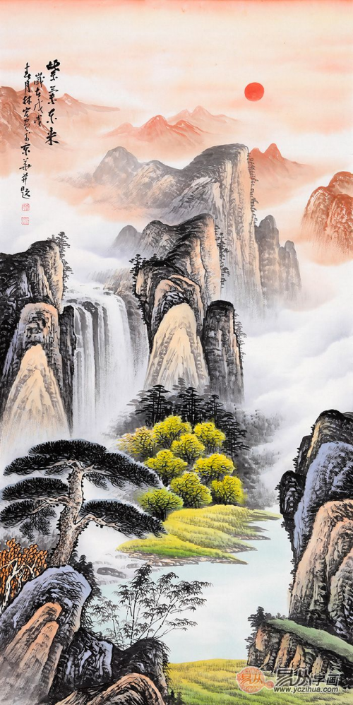 品味国粹，国画山水画精品的视觉盛宴