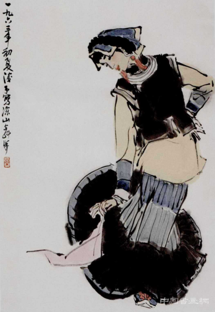 写意人物画大师，笔墨间勾勒灵魂的艺术家