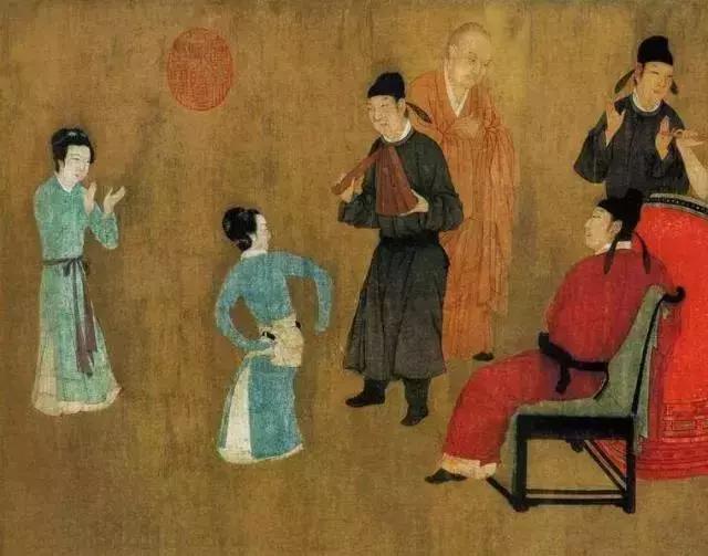 赏析老栗夜宴图，一幅宋代生活与艺术的绝妙画卷