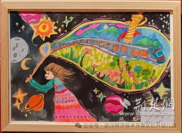波洛克儿童画，创意与自由的色彩盛宴