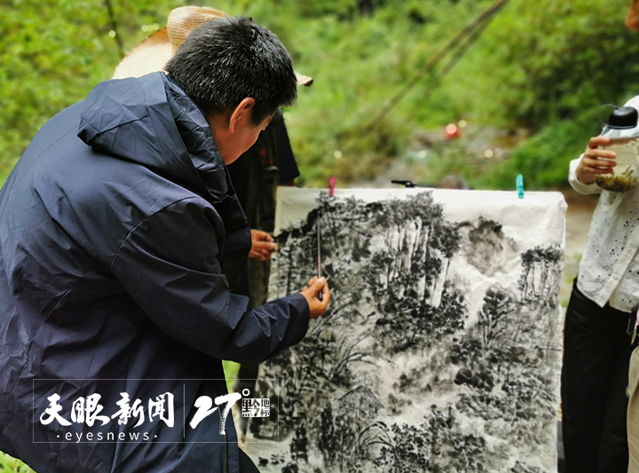 贵州十大书法家，笔墨丹青绘黔山秀水