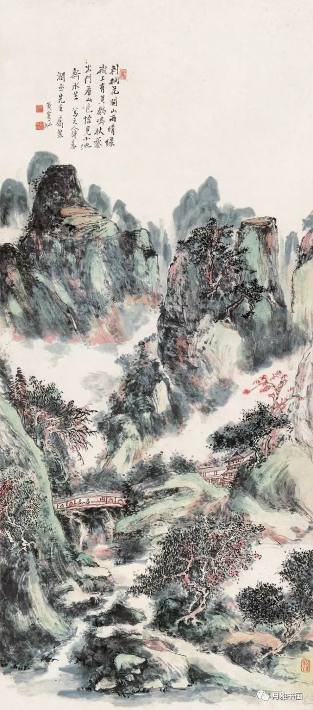 探秘黄宾虹的代表作品，笔墨丹青中的意境与哲思