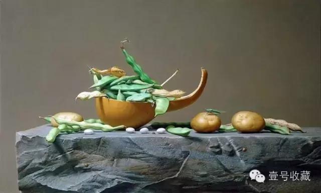 揭秘超写实油画技法，细节的极致追求与艺术的新境界
