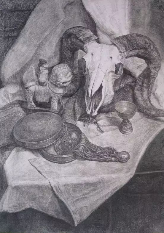 中央美术学院优秀素描作品，艺术与技术的完美融合