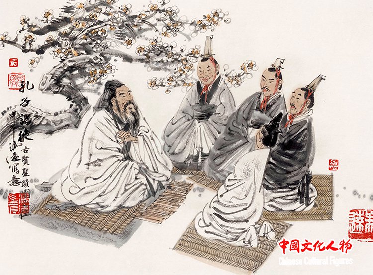 著名国画人物图片，穿越千年的艺术魅力