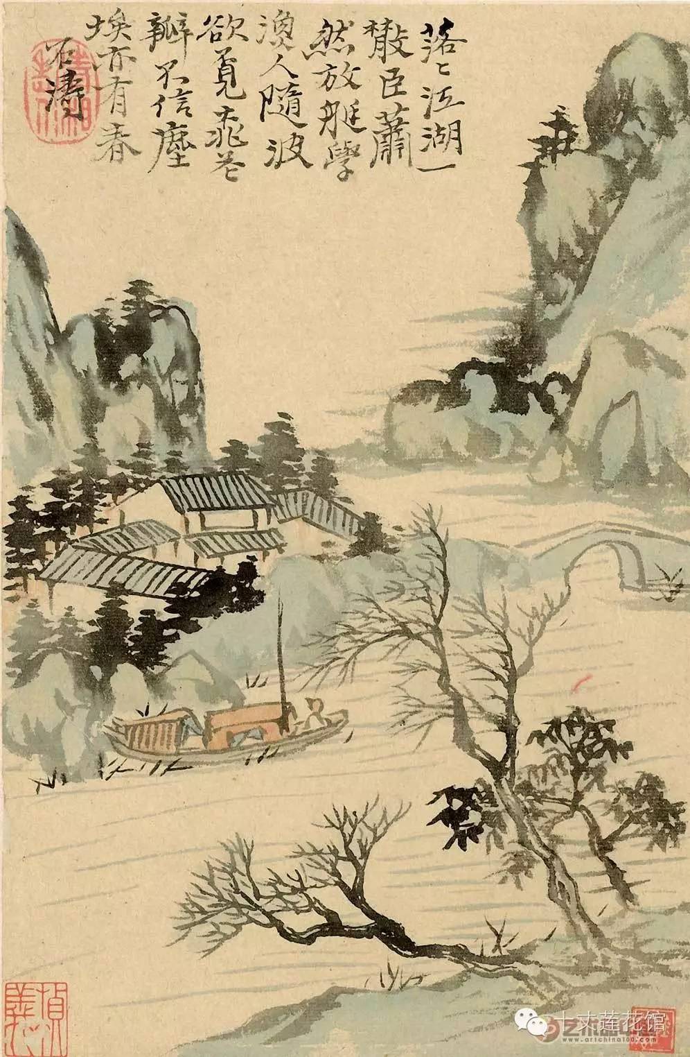 画国画，一笔一墨间传承千年的艺术