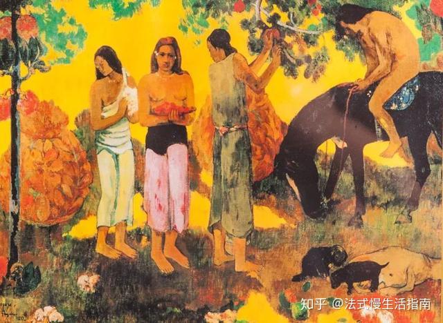 探索生命之源，高更我们从哪里来的哲学沉思