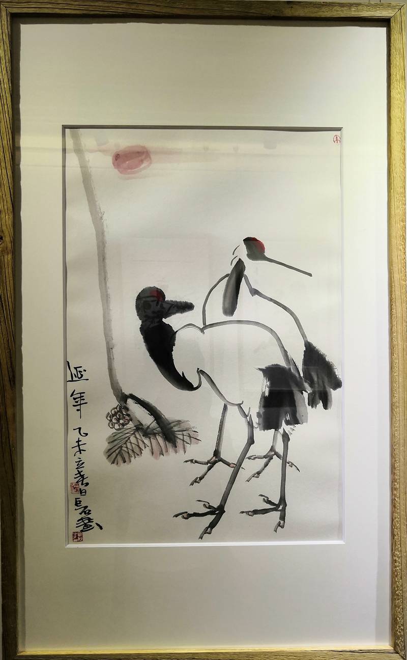 探索国画之美，高清图下的传统艺术魅力