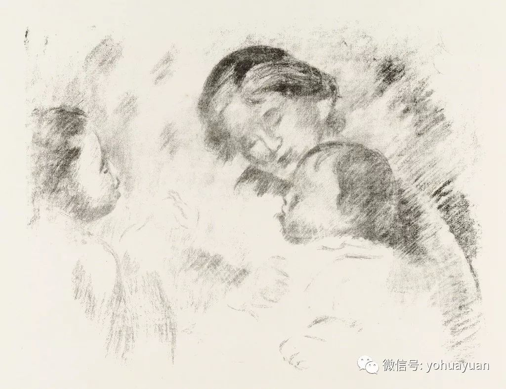 雷诺阿，光影下的温柔素描