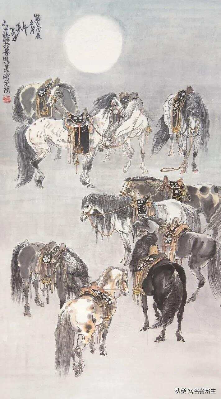 现代画马艺术家的璀璨星河，探索当代画马画家的独特风采