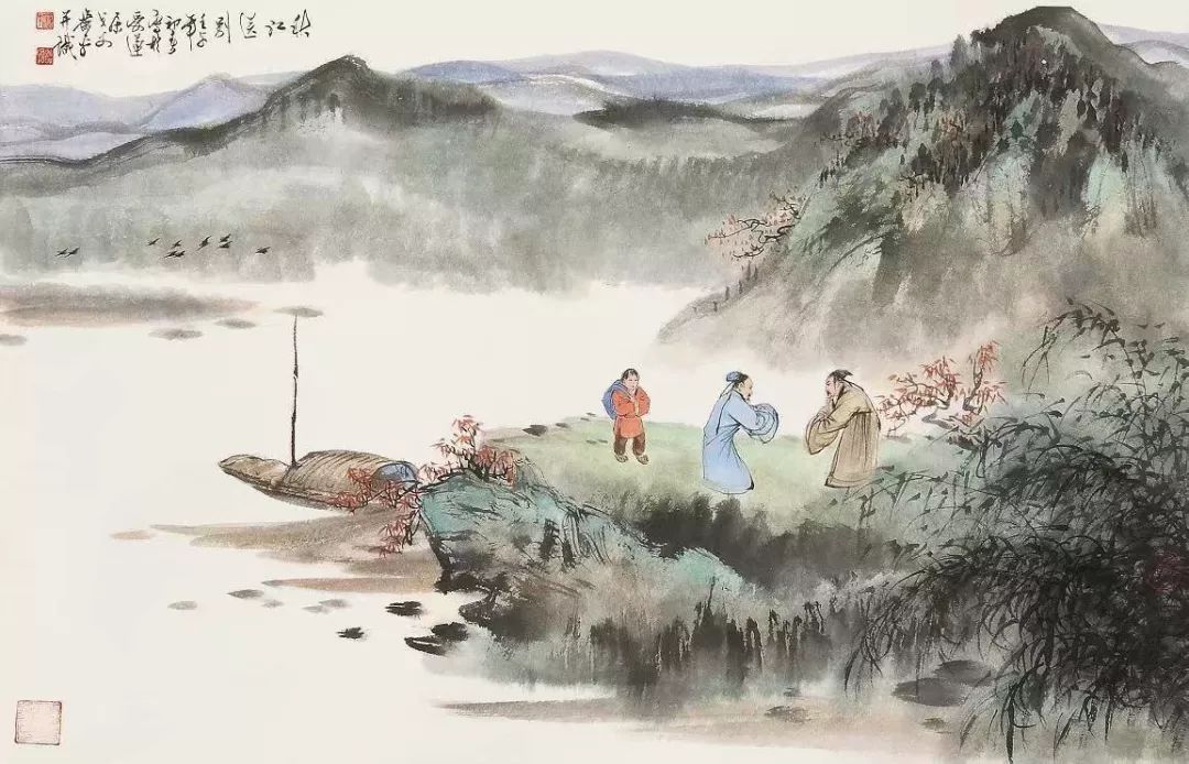 千古江山，书法中的壮丽画卷