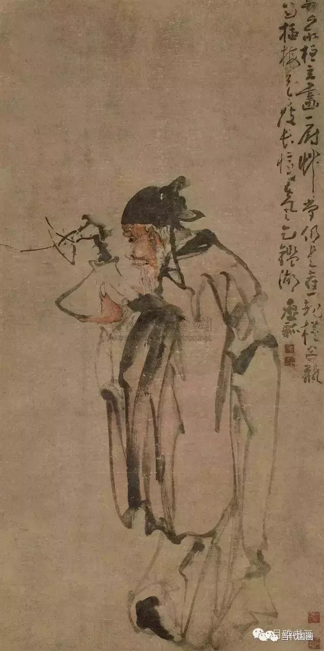 写意人物画，笔墨间的灵魂对话
