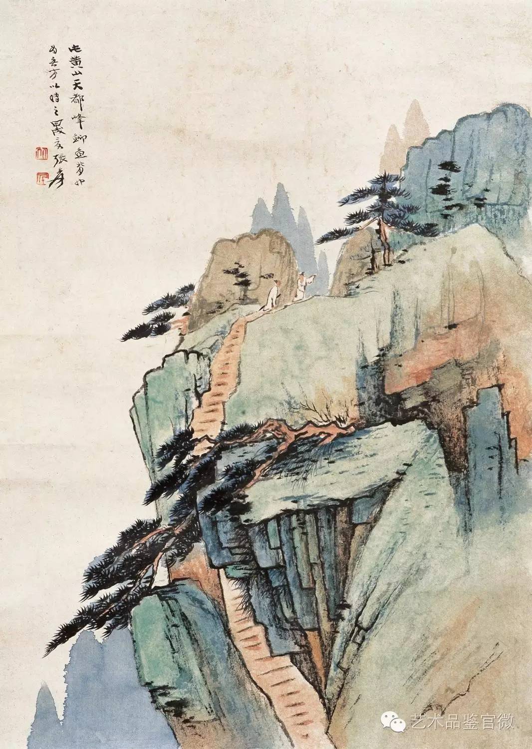 张大千，笔墨间的艺术巨匠——解析其绘画风格特点
