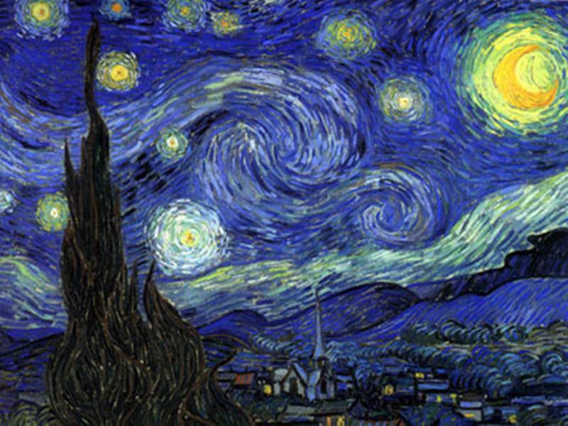 梵高名画鉴赏，星夜下的灵魂对话
