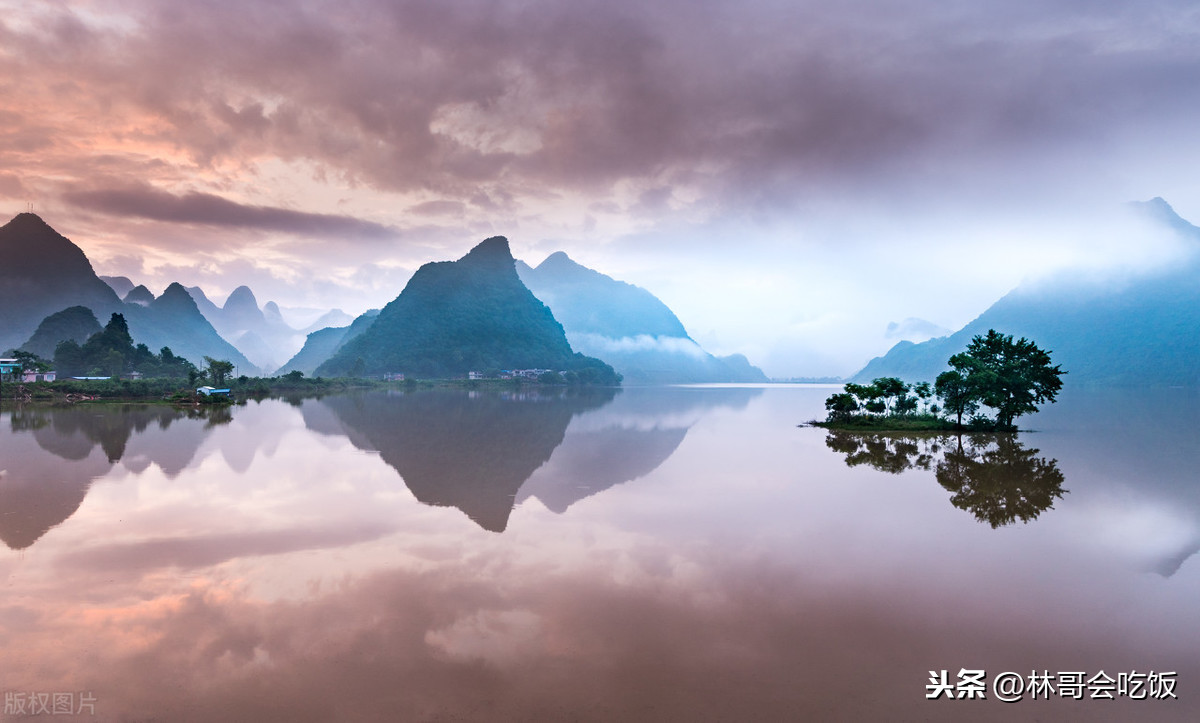 漂亮的山水风景，自然之美的绝妙画卷