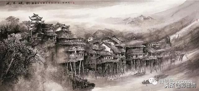 简单山水画入门，零基础也能掌握的山水画视频教程