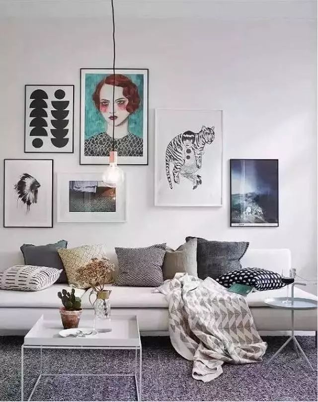 客厅装饰画，挂画的艺术与技巧