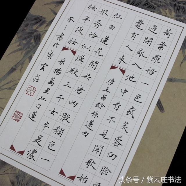 硬笔书法之美，小学生硬笔书法作品格式范例解析