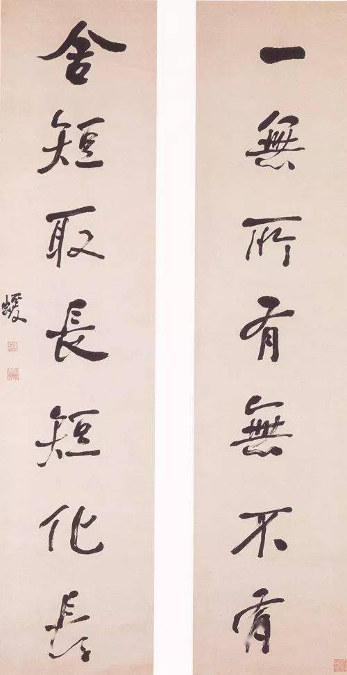 四个字书法作品，凝练之美，意蕴深长