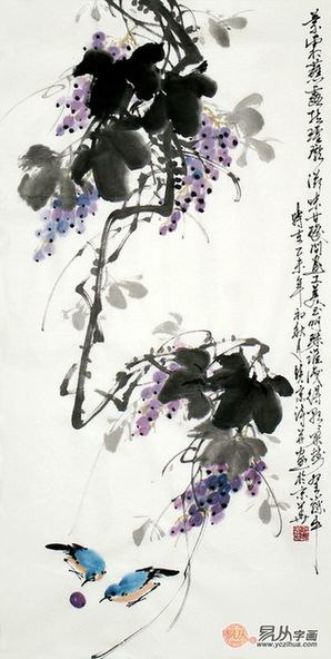 初学者花鸟写意国画，从零开始的诗意之旅