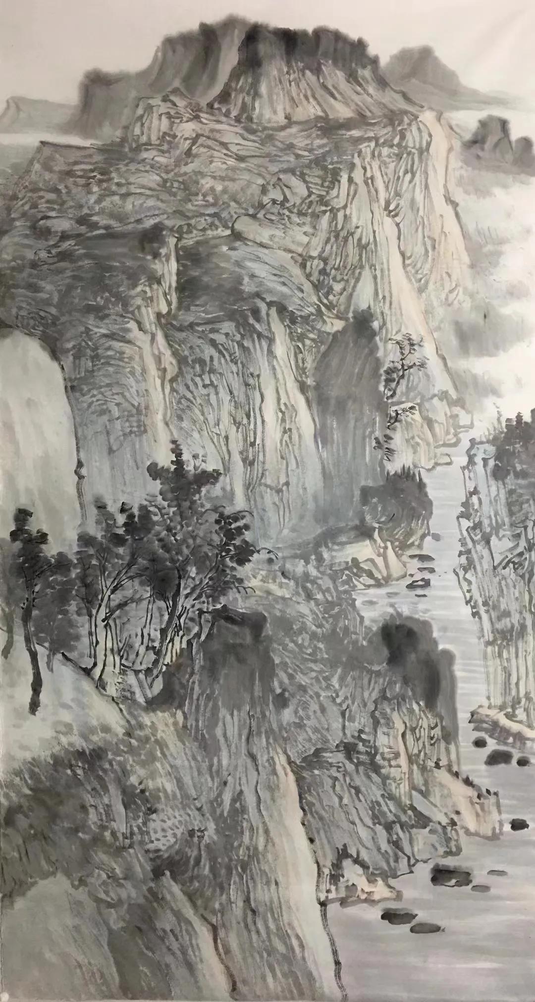 初学者的水墨山水画之旅，探索传统艺术的魅力