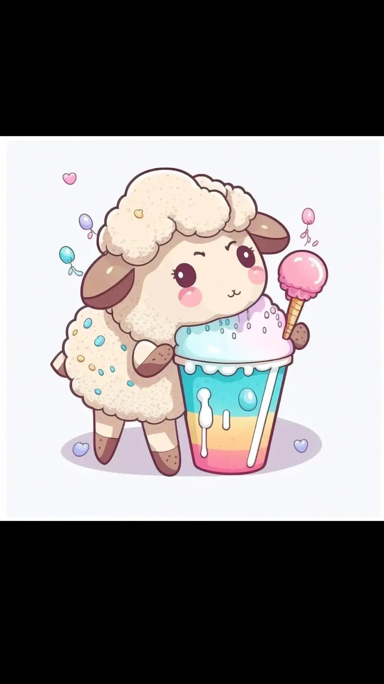 画一个雪糕，夏日里的清凉记忆
