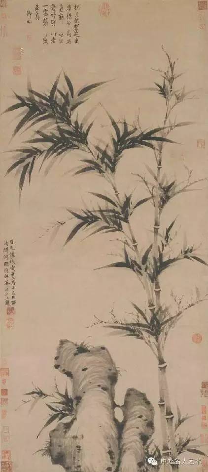 郑板桥竹子真迹，笔墨间的文人风骨与艺术魅力